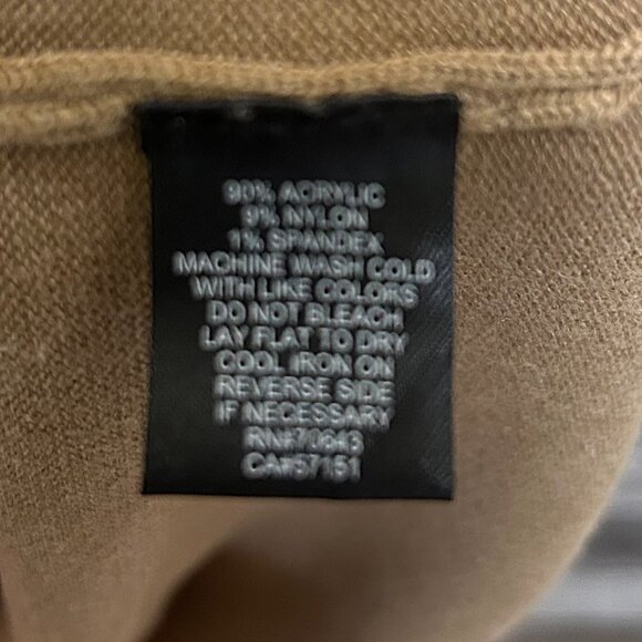 Laura Striped Sweater Dress Brown Black Size XL - Picture 7 of 7